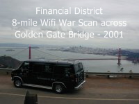 Melior Inc Protoype Van for 8-mile WiFi Scan 02 NOV 2001
